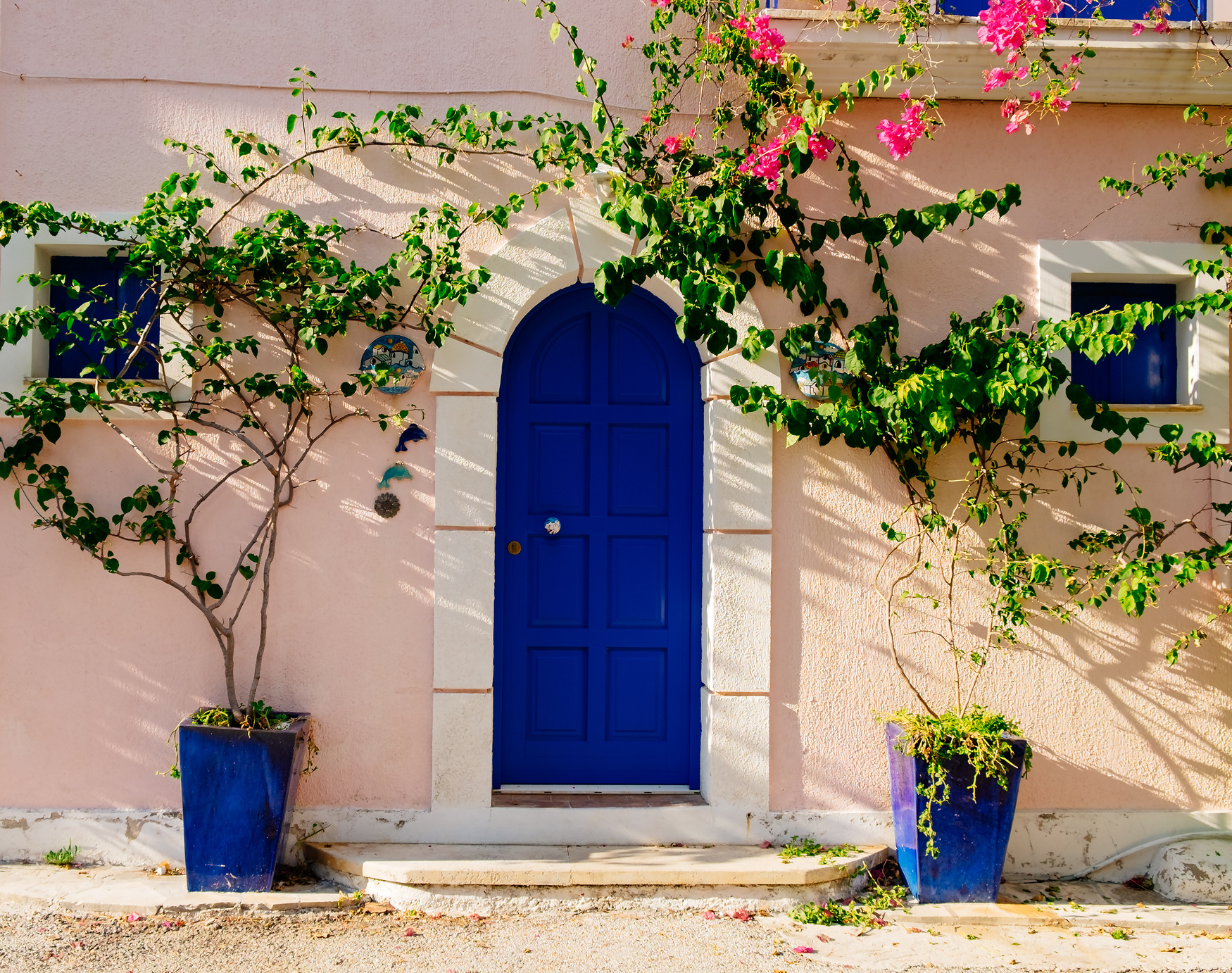   Traditional Greek Building 